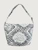 Ebre Paisley Hobo Bag Black