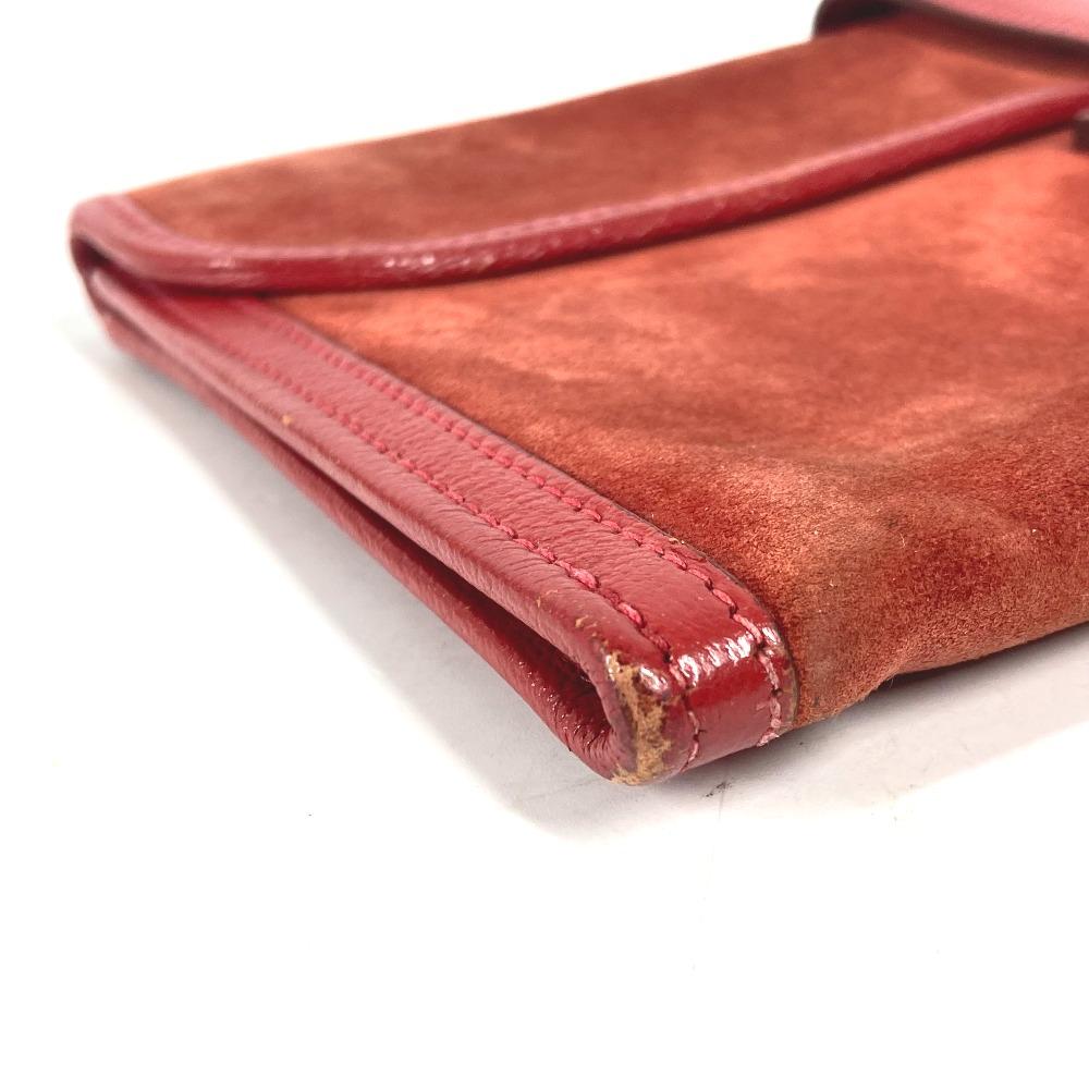 Hermes Bag H Logo Jige Elan Bag Clutch Bag Leather Red