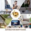 Ashtray, Large Xxl Outdoor Ashtray, Ultra Resistant Ashtray, Gold