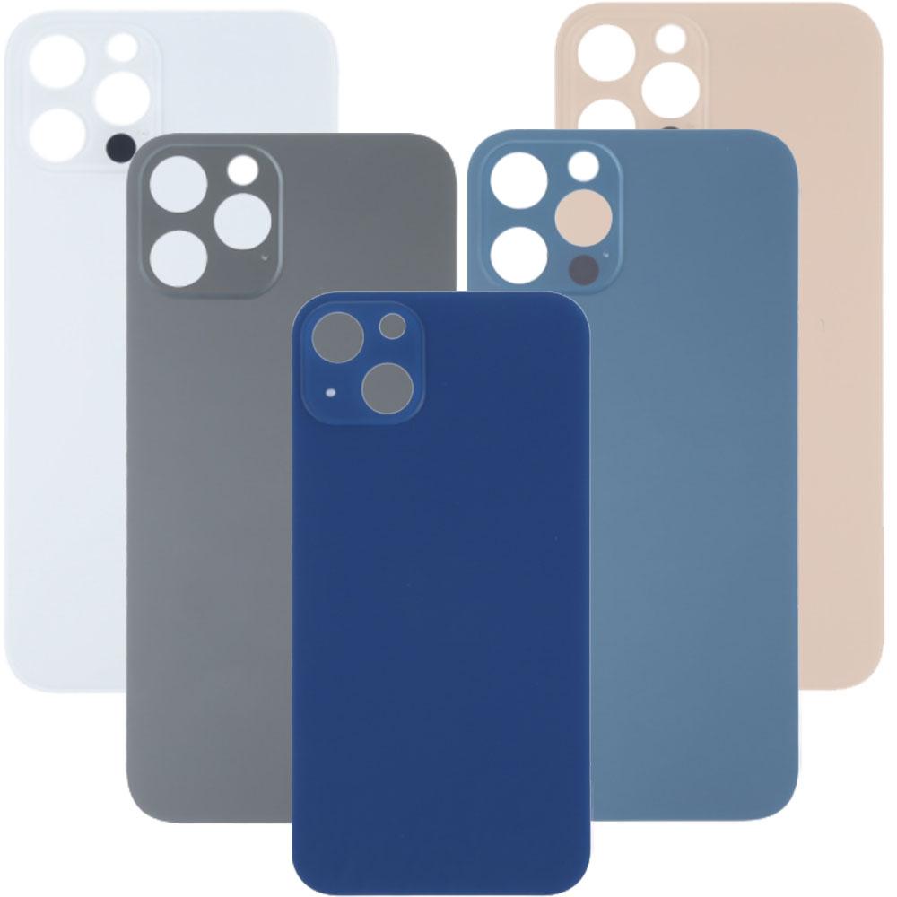10Pcs Replacement Kit For X XR SE 2020 Big Large Camera Hole Rear Door Back Glass Battery Cover