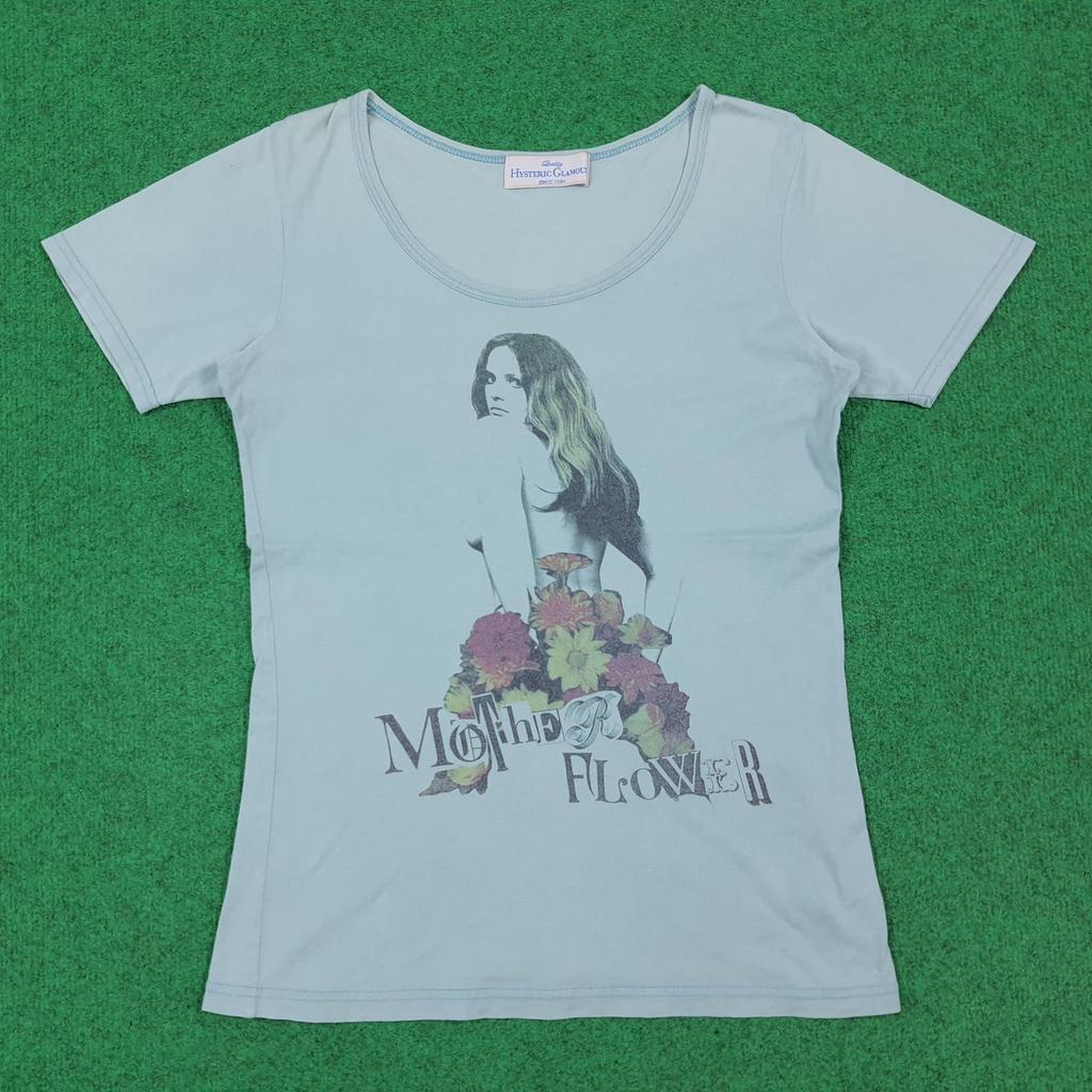 Vintage Hysteric Glamour Japan Mother Flower Graphic Tee
