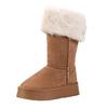 Non-Slip Snow Boots For Women'S New Winter Two Wear Warm Boots Northeast Velvet Thickened High Cotton Shoes For Women