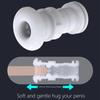 Automatic Male Masturbator for Men, Telescopic Vibration with Real Vagina Pocket Pussy, Penis Oral Toy for Adults 18+
