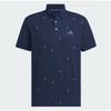 Adidas Golf Men S Golf T ShirT Pg Monogram ShorT Sleeve Polo Jf6300