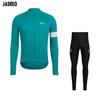 Men Women Cycling Jersey Set Long Sleeve Breathable Mountain Road Bike Sportswear