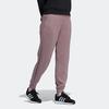 Adidas Solid Color Logo Cuffed Knit Track Pants Women Bottoms Brown IB2755