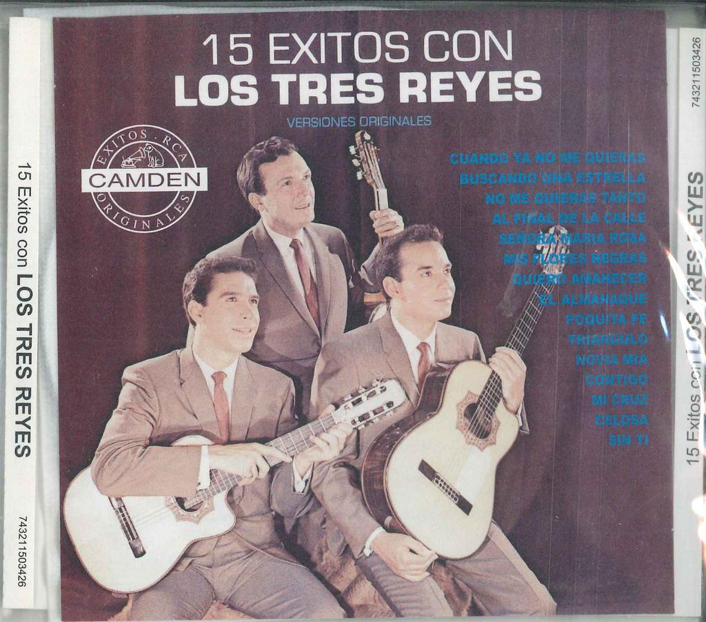 CD LOS TRES REYES - 15 Exitos Con 743211503426 BMG Mexico Latin Used