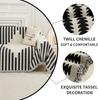 Nordic Style Chenille Sofa Towel Tassels Boho Geometric Patterns Sofa Cover for Living Room Casual Slip Covers Blankets For Beds