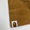 A Bathing Ape Brown Cotton Corduroy Jacket Jacket M BrownUsed