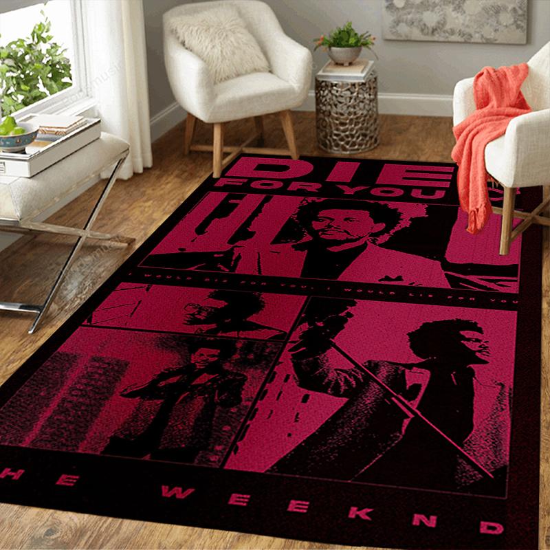 1Pc Die Poster Rug, Office Carpet Indoor Outdoor Doormat, Non-Slip Soft, Living Room, Christmas Halloween Gift. M928120