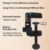 Overhead Phone Stand Adjustable Desk Camera Mount with Fill Light for Live Streaming