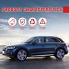 20 PCS Anti Scratch Reflective Stickers, Car Wheel Decorative Stripe Stickers, Car Motorcycle Night Safety Warning Decorative Stickers Suitable for