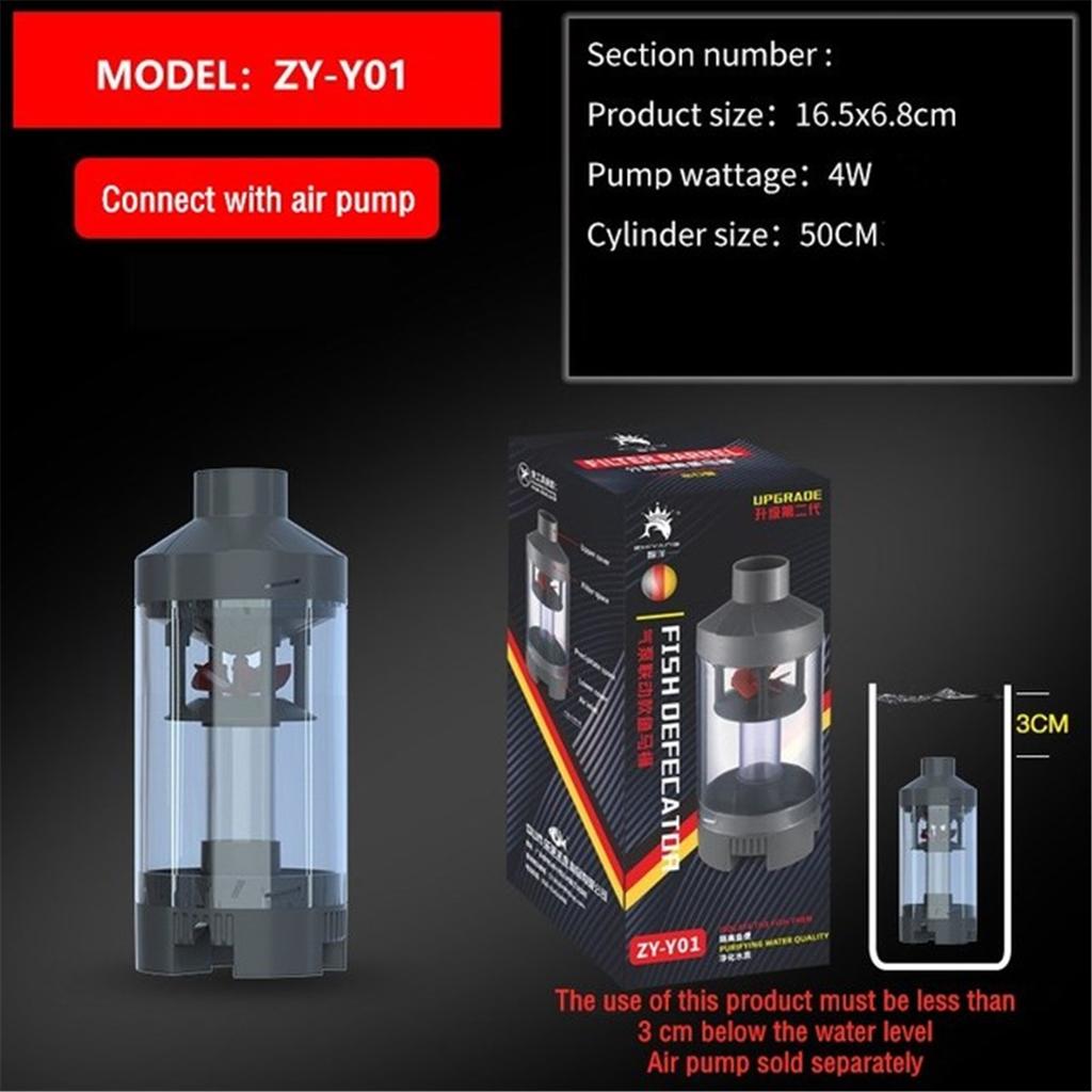 5 in 1 Aquarium Filter Pump, Internal Silent Submersible Water Pump for Fish Tank, Aquarium Pneumatic Filter Accessories, 110V/2