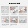 Bath Hardware Safe Handle Handrail Anti Slip Hand Grips Grab Bar Durable Towel Rack