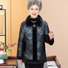 New Chinese Cotton Jacket, Grandma Clothes, Tang Suit, Plus Velvet Thickened Cotton Jacket, Old Lady In Winter Cotton Jacket