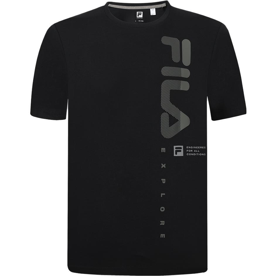 

New FILA T Shirts Men s Black A11M327103ABK L
