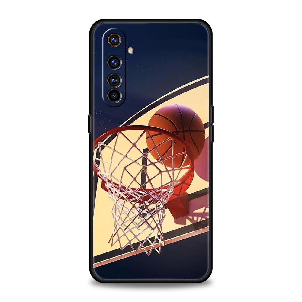 Basketball Basket Number For Realme GT Neo 2 3 3T Phone Case For Realme 10 9 8 5G 7 6 GT2 Pro Plus 9i 8i C21 C11 C25 C35 Cover