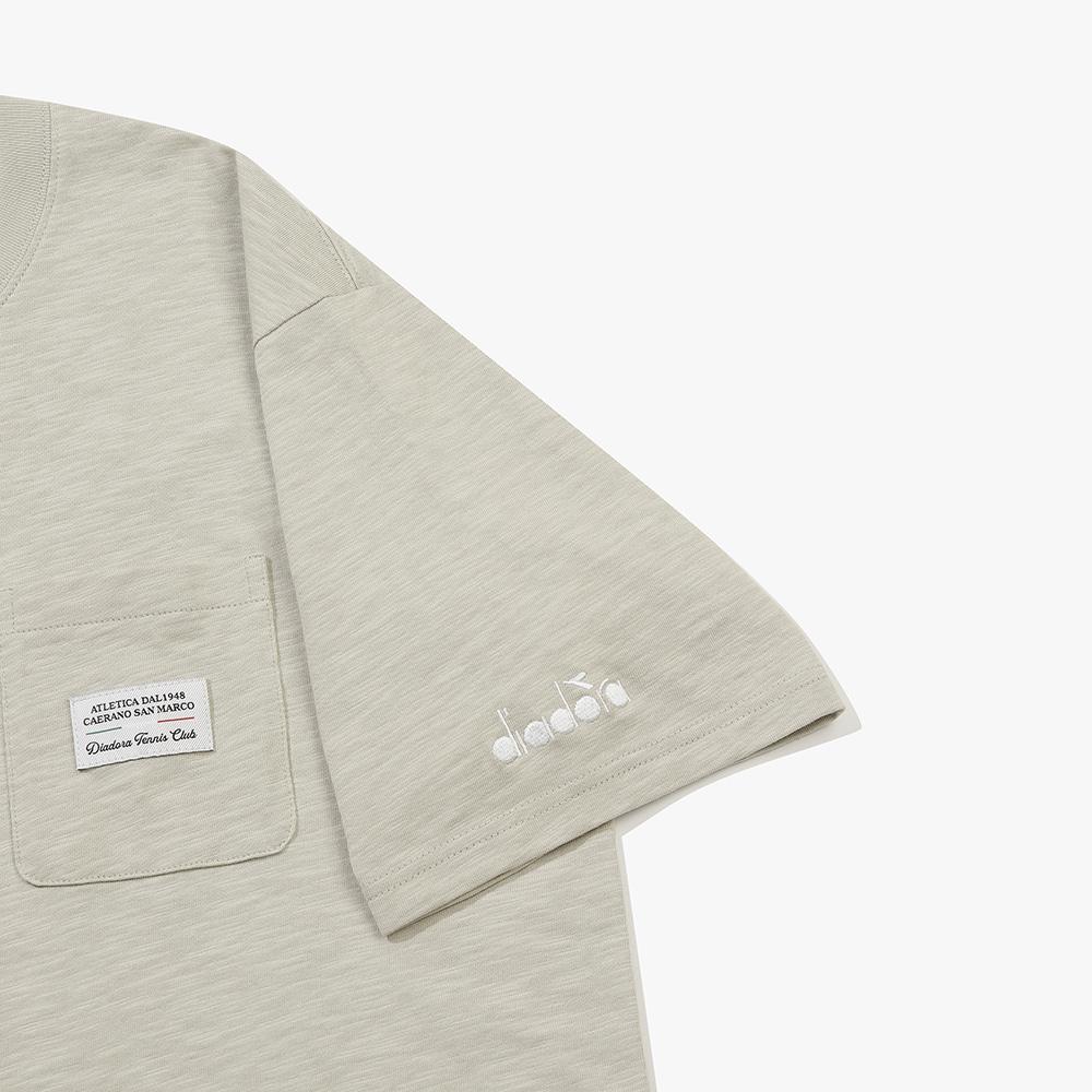 diadora Symbol Wappen Short Sleeve T-Shirt Beige
