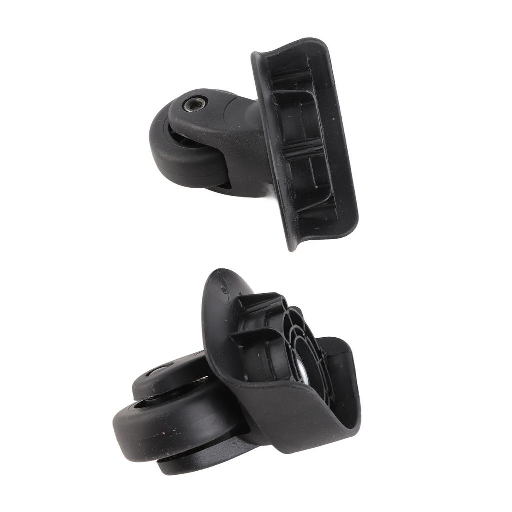 A Pair A65 Black Suitcase Mute Wheel Universal Luggage Replacement Outdoor SuppliesS