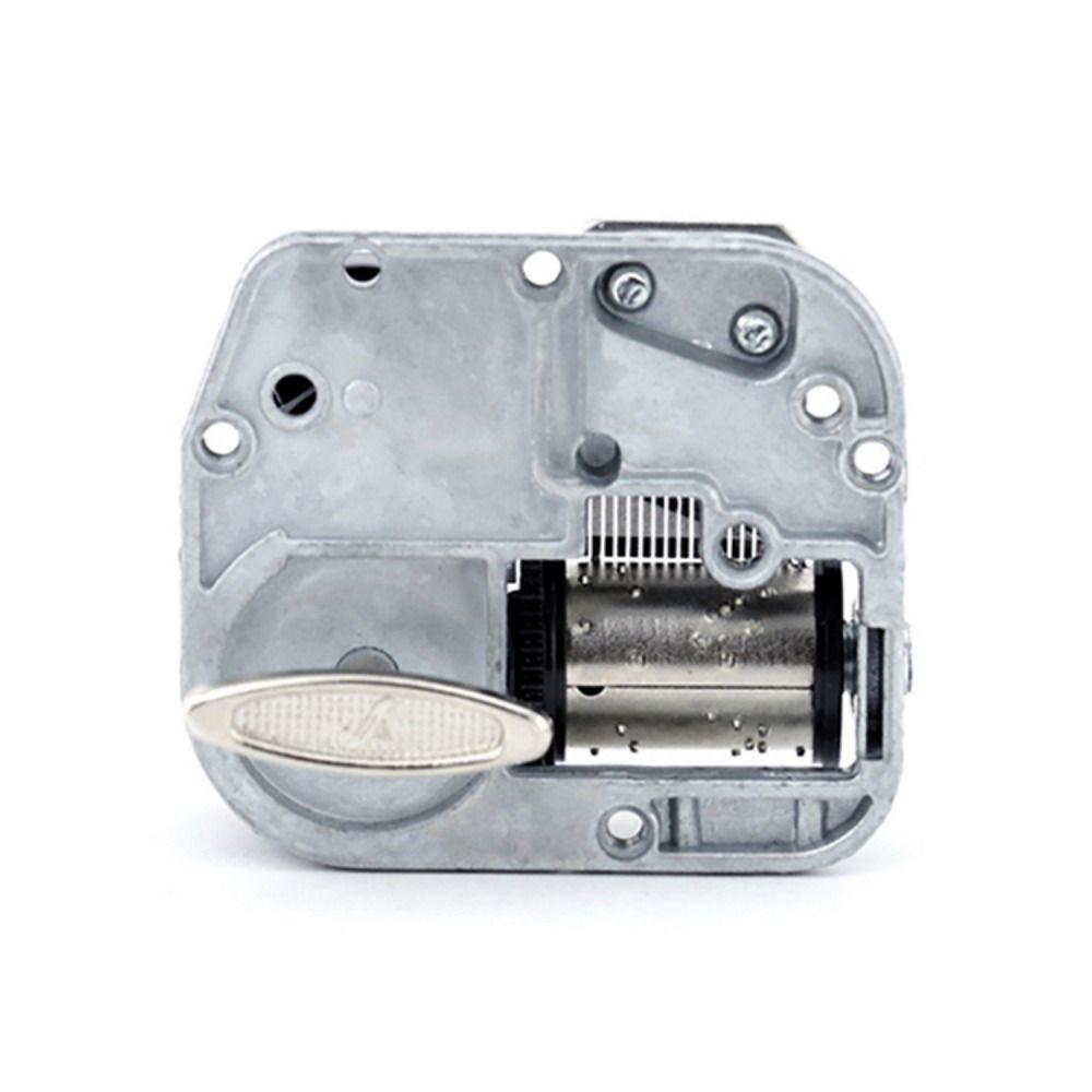 New Alloy Music Box Movement Black&Silver Mini Decor Collectibles Christmas Song Movement Wedding Favor