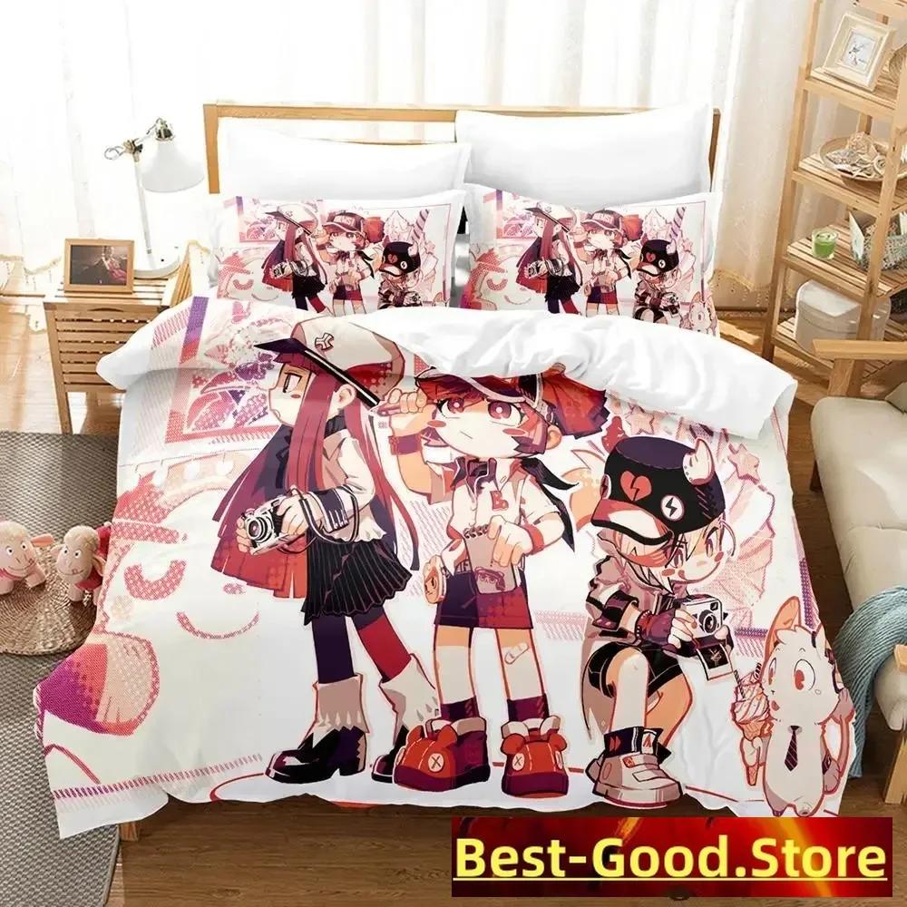 Muse Dash Bedding Set Single Twin Full Queen King Size Bed Set Adult Kid Bedroom Duvetcover Sets Anime Parure De Lit Bed