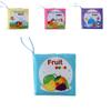 Soft Quiet Baby Cloth Book Early Education Toy Animal Recognition Learning
