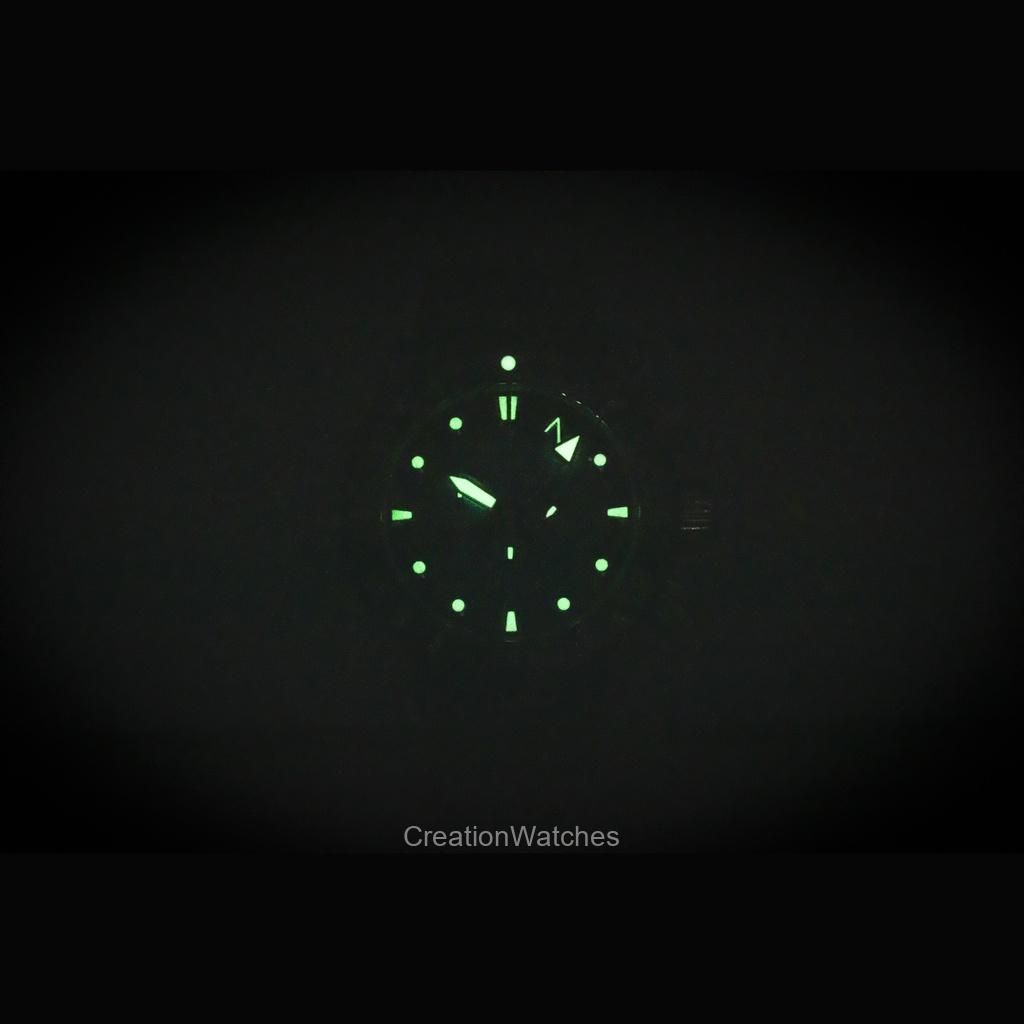 Edox CO-1 Chronograph Rubber Strap Blue Dial Quartz Diver's 10242-TIN-BUIDN 1000M Men's Watch