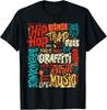 50 Years Old 50th Anniversary Of Hip Hop Graffiti Hip Hop Gift Unisex T-Shirt