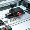 Translation Stage with Manual Adjustment Knob, Rack Control, and Threaded Mounting Holes for Mounted Equipment Position Changes and Alignment Work