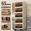 Folding Multi-Layer Plastic Storage Cabinet for Baby Clothes and Toys