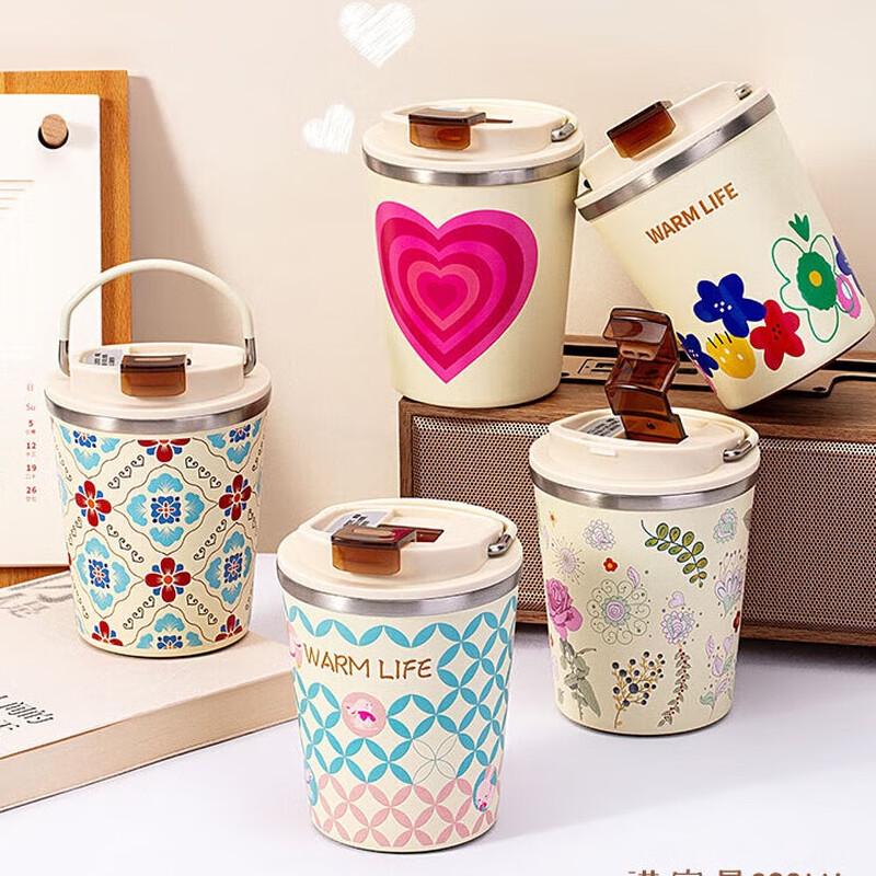 XiShi Ceramic Lined Insulated Portable Mug