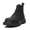 Black Inner Heightening Martin Boots Men's Autumn and Winter British Style High-top Thick-soled Heightening Tooling Boots Big Boots 2866-J