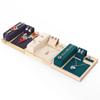 Bamboo Jewelry Display Tray Jewelry Set Storage Box Earrings Necklace Bracelet Display Counter Accessories
