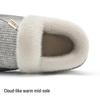 Thickened Cotton Winter Slippers: Non-slip, Wearable Warmth for Men & Women, Soft Sole, Fur-lined, Home & Outdoor Use