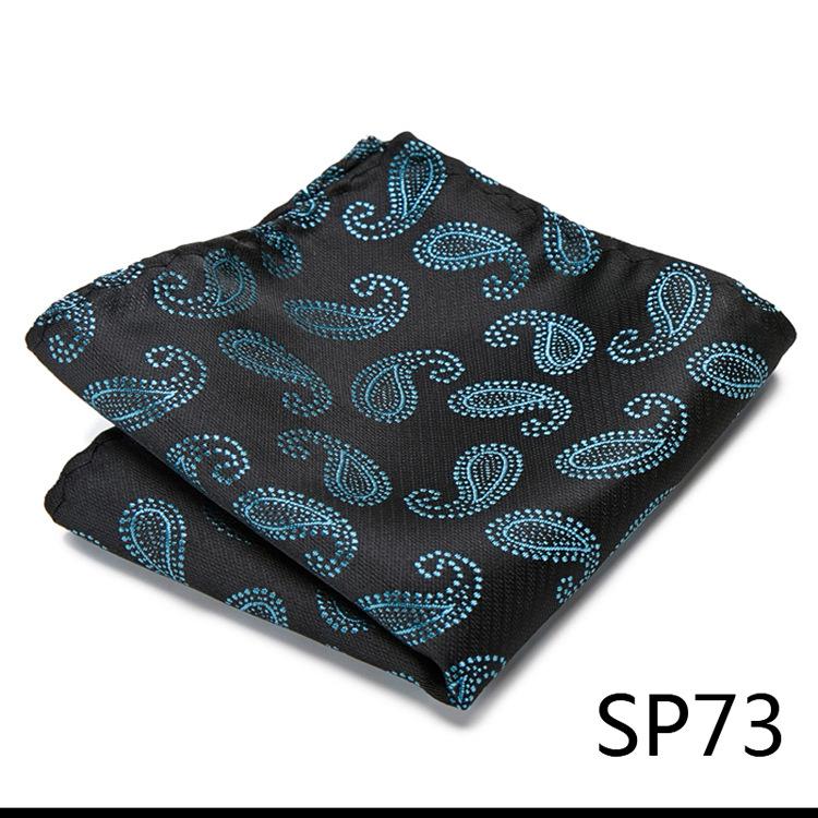 Guangzhou 1200-Pin High-Density Men'S Elegant Retro Business Suit Jacquard Pocket Towel Square Towel