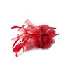 Elegant Feather Hair Accessory For Women Elastic Hairband With Adjustable Clip For Horse Races Parties Photography