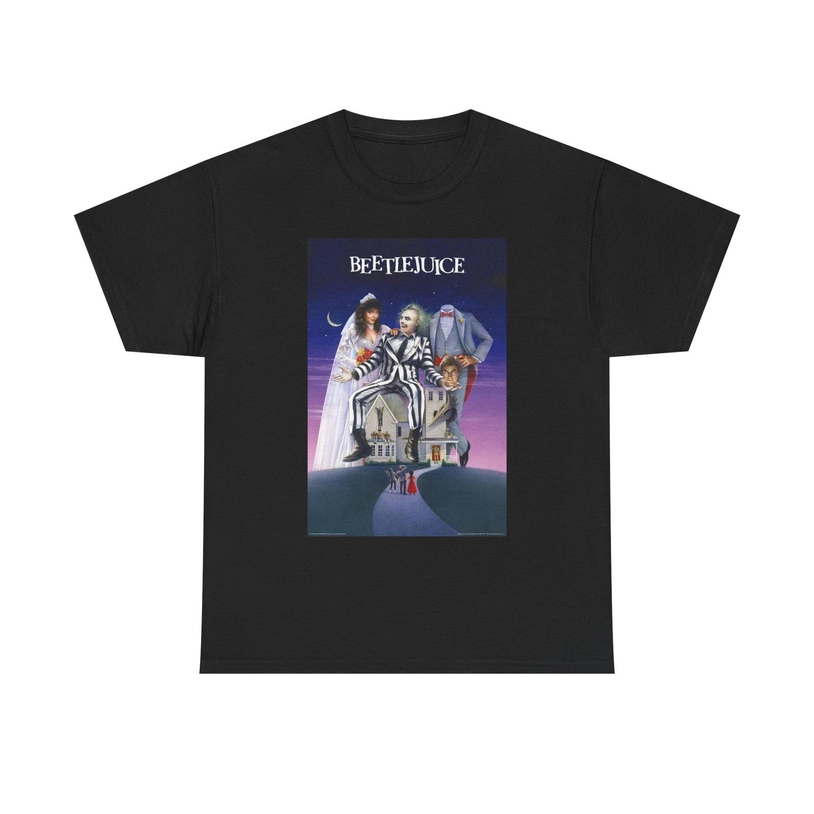 Men s and Women s T-shirts Beetlejuice Graphic XL