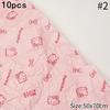 Hello Kitty Wrapping Paper Flower Bouquet Packaging Paper Strap Ribbon Flower Decoration Strap Gift Packaging Paper Accessories
