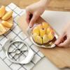 Stainless Steel Apple Slicer Fruit Cap Cutter Flower Multifunctional Tool for Easy Kitchen Cleaning and Storage of Accessories