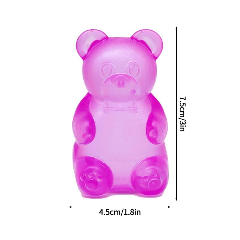 Colorful Aurora Axolotl Squeeze Toy Cute Animal Stress Relief Decompression Stretch Toy Crystal Duck Sensory Toys Holiday Gift