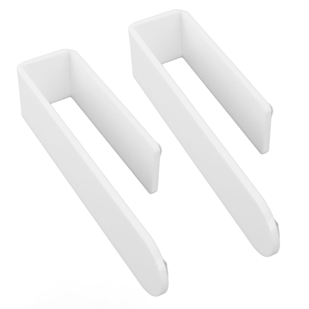 Self Adhesive Hand Towel Holder U Shaped Space Saving Acrylic Wall Mounted Hand Towel Bar Towel Ring for Bathroom