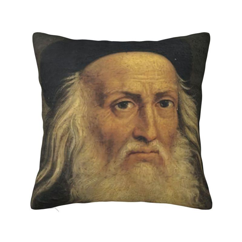 The Last Supper Cushion Cover Leonardo Da Vinci Velvet Modern Pillows Home Decoration 30x30cm 12x12in
