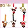 Harry Potter Ron Hermione Malfoy Keyring Keychain Pendant Figure Toy Xmas Gift