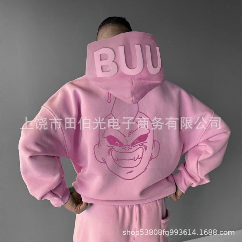Dragon Ball Z Goku 3D Digital Print Hoodie Men Loose Fit Casual Sweatshirt