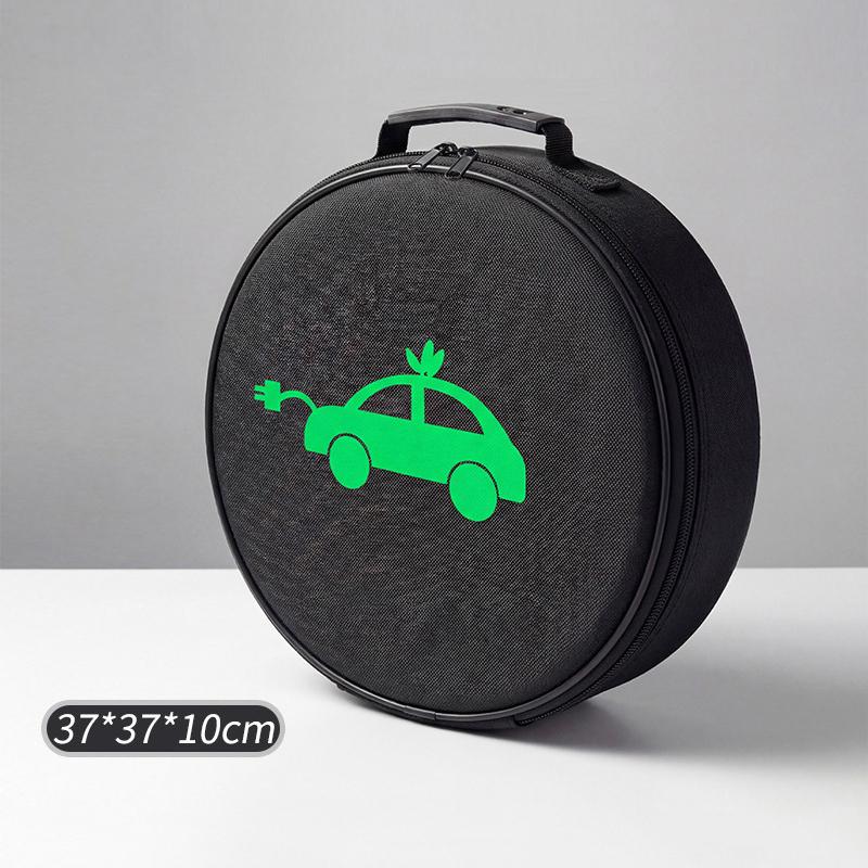 Electric Vehicle Charging Units Organizer Waterproof Storage Bag with Handle for Car Trunk Accessories