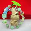 Sanrio My Melody 999 Pure Gold Charm Pendant Keychain Bracelet for Women