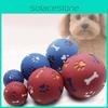 Interactive Ballgnawing Dog Rubber Rotate Leaky Food Balls Pet Durable Toys