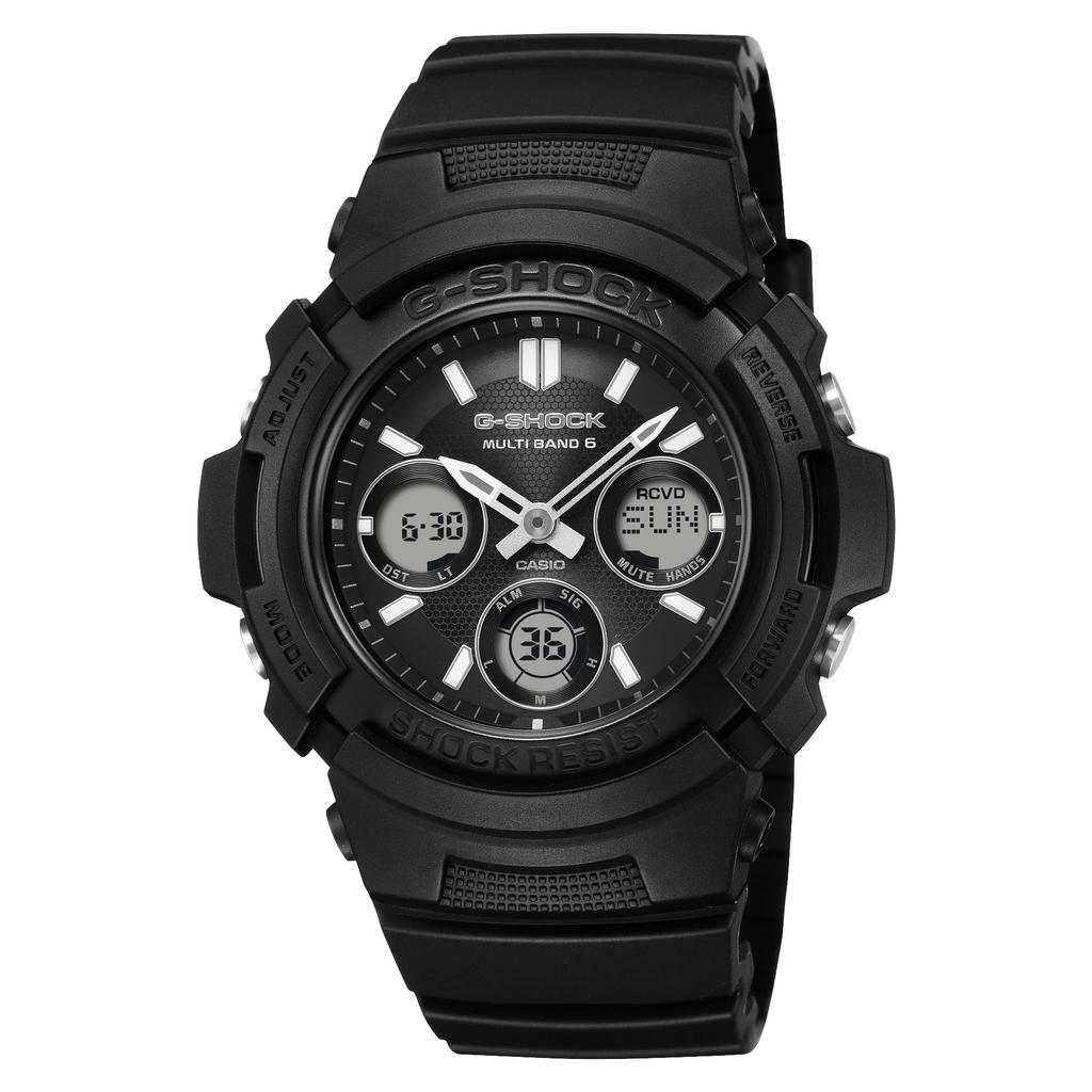 Casio G-Shock Fire Package '26 AWG-M100FP-1A1JR Men's Black Solar Radio-Controlled Watch - Japan Edition