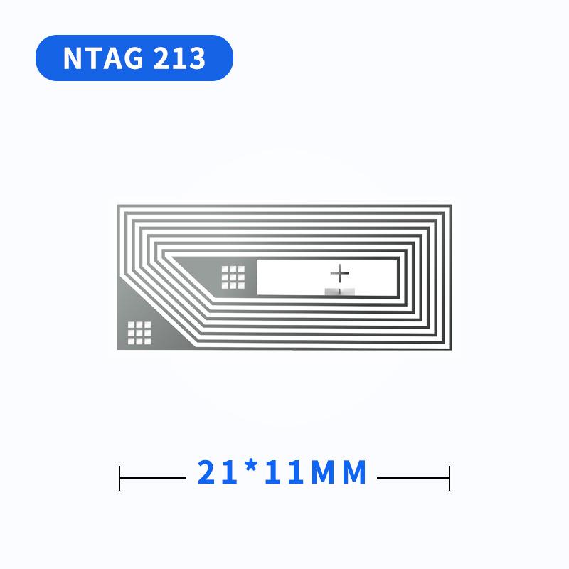 High-Frequency NFC Self-Adhesive Label Sticker with 14443A Protocol for Website Link Sharing.