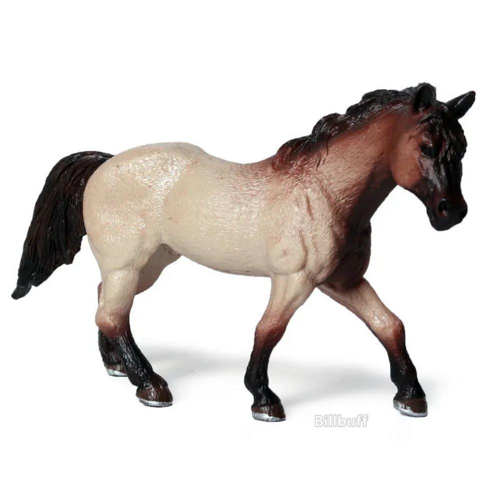 Model Cursă de Cai DIY Călăreț Animal de Fermă Figurine Figurine Acțiune și Jucărie Jucării Emulație ABS pentru Copii Cadou de Crăciun Aniversare
